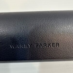 Warby Parker Hard Sided Logo Clamshell Glasses Sunglasses Case